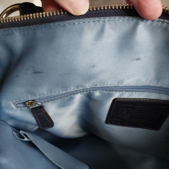 Coach Canvas Shoulder Bag - Picture 8 of 10